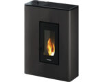 Estufa de pellets FreePoint Atrium 5 gris acero 5,2 kW
