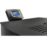 Estufa de pellets Rowi Ovale acero blanco 9,5 kW incluye WiFi y mando a distancia - Imagen 3