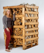 Madera de abedul KILLER SECA 25 cm 2,88 SRM sobre palet - Imagen 3